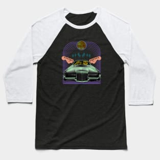 skull car Baseball T-Shirt